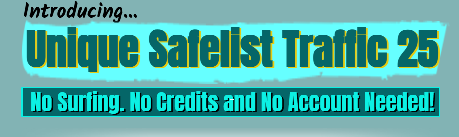 Unique Safelist Traffic 25