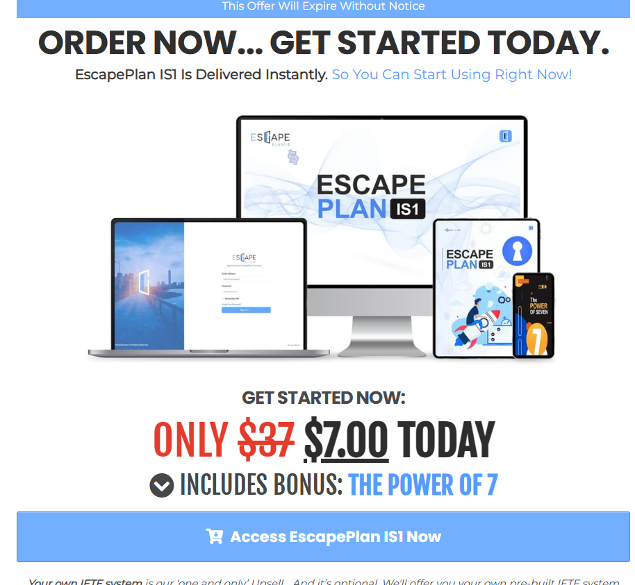 Escape Plan IS1 image