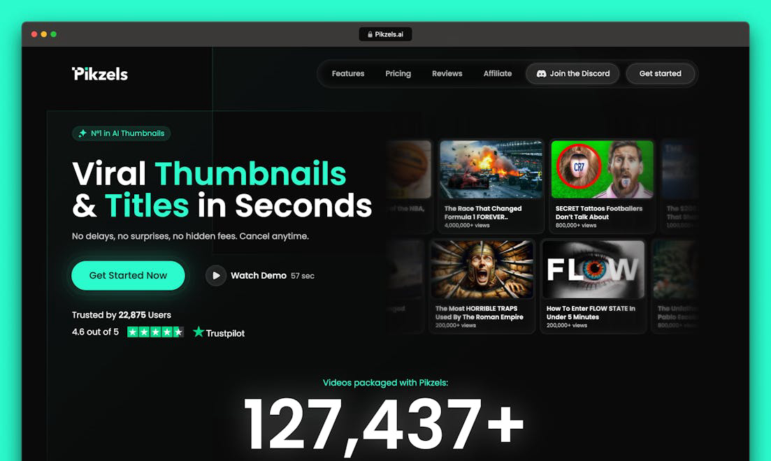 Pikzels. YouTube Thumbmaker