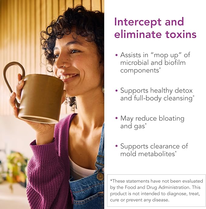 G.I. Detox+ Activated Charcoal Binder & Zeolite Detox Supplements image