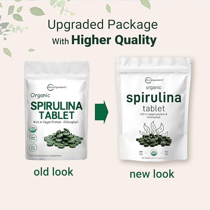 Organic Spirulina Supplement image