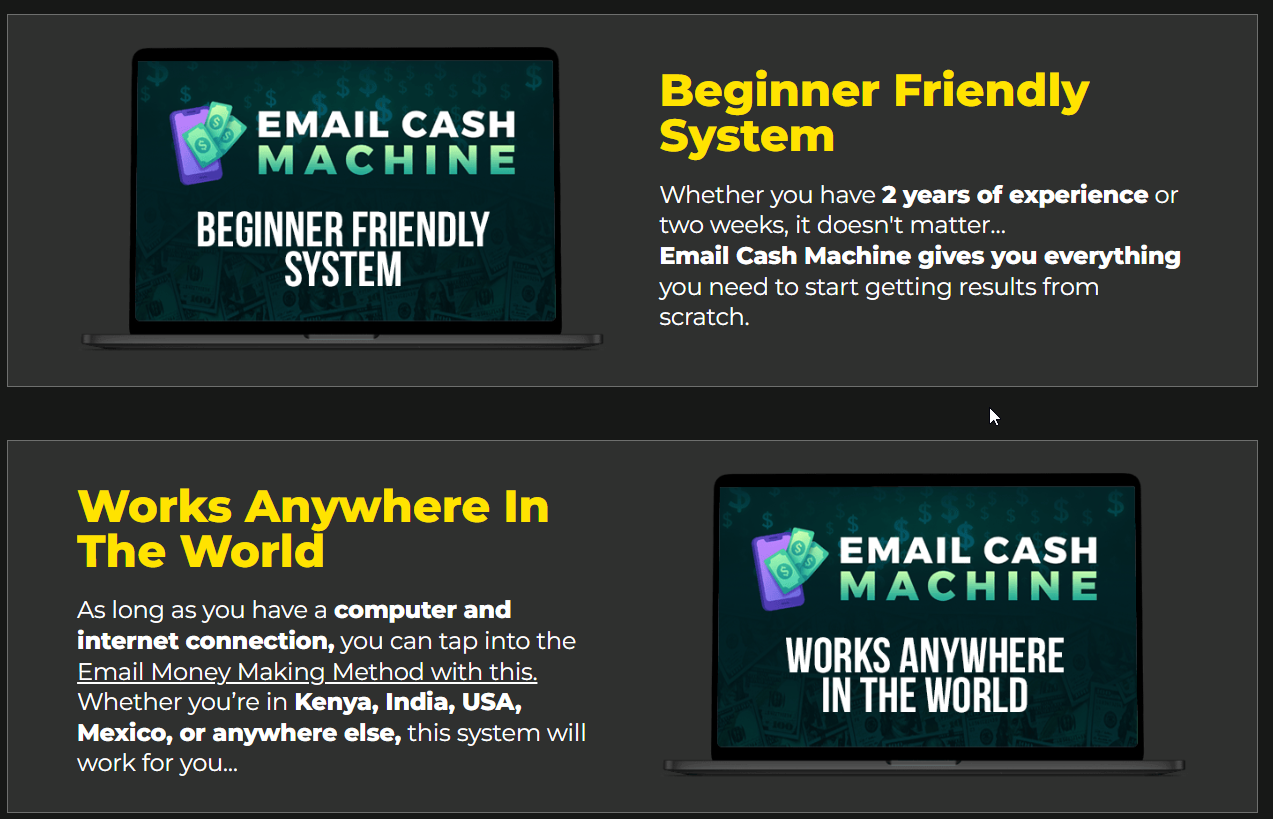 Email Cash Machine image