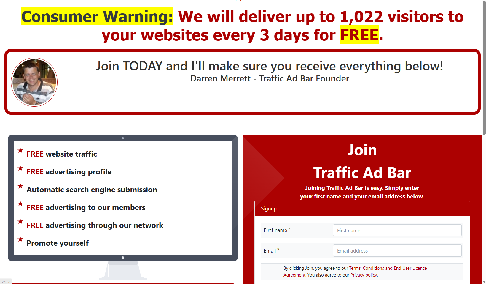 Traffi Ad Bar