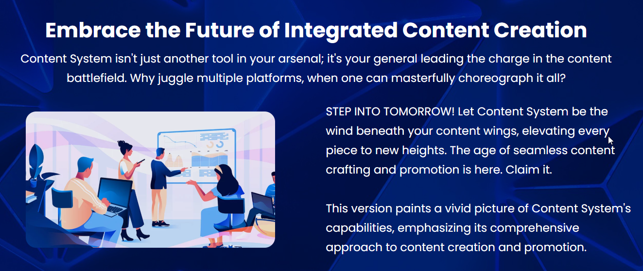 Content System AI image