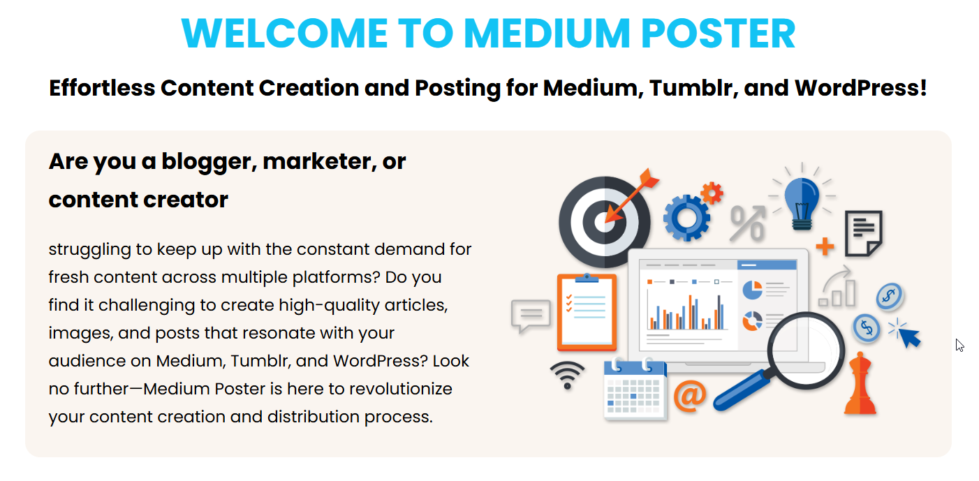 Medium Poster System AI
