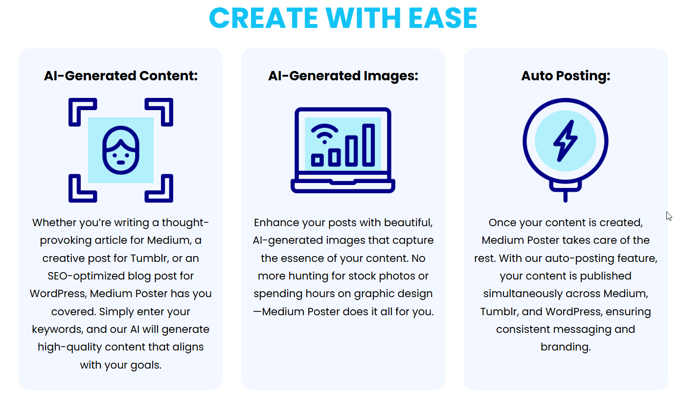 Medium Poster System AI image