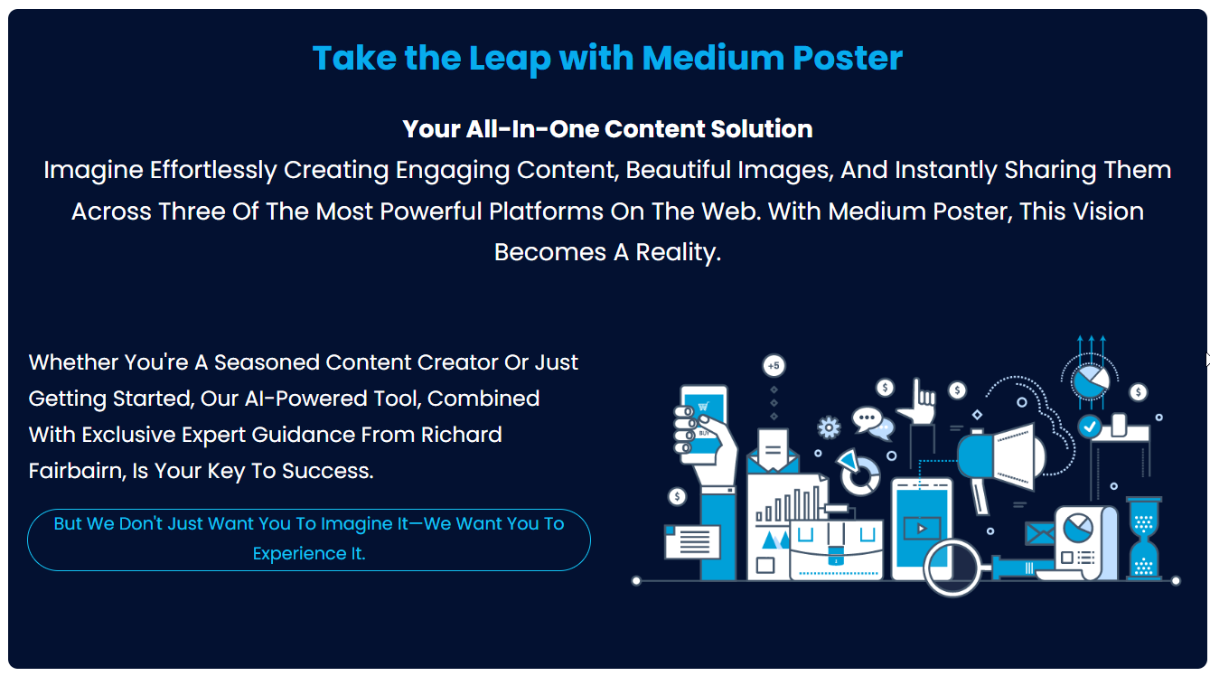 Medium Poster System AI image