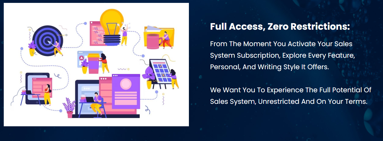 Sales System AI image