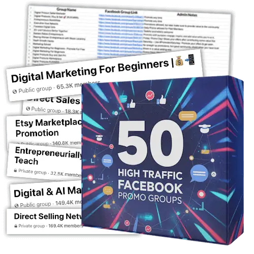 50 High Traffic FB Groups