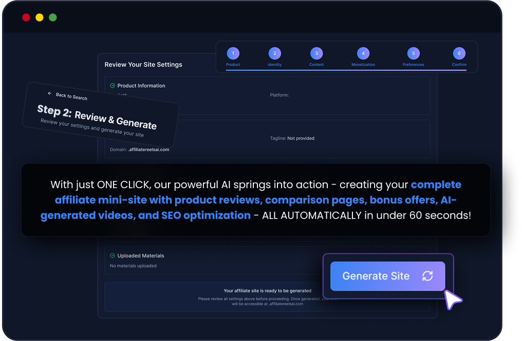 AffiliateReelAI Premium image