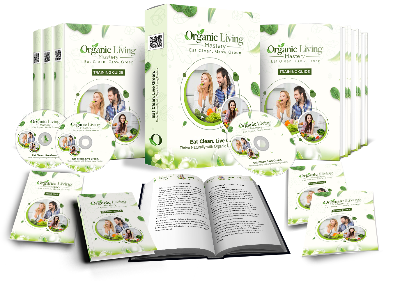 (PLR) Organic Living Mastery: Eat Clean, Grow Green