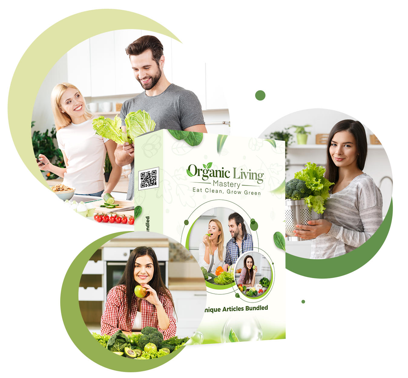 (PLR) Organic Living Mastery: Eat Clean, Grow Green image