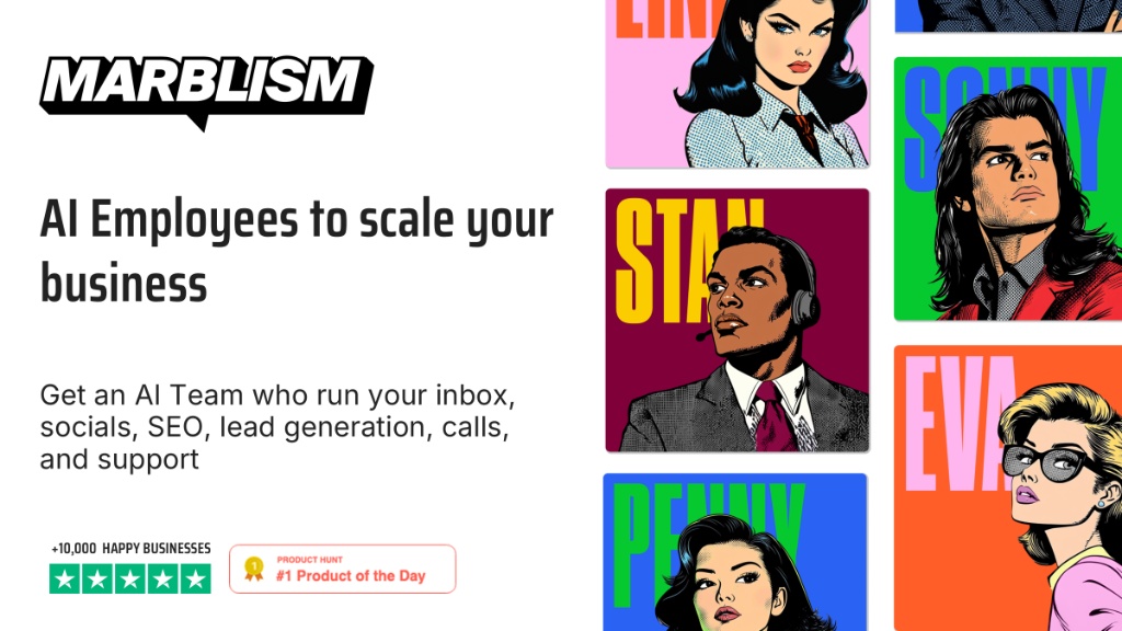 Marblism AI Employees for Business Automation and Growth
