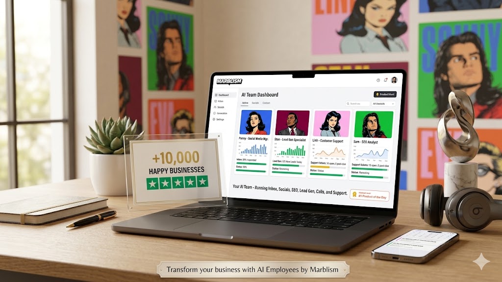 Marblism AI Employees for Business Automation and Growth image