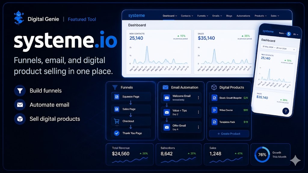 Systeme.io Funnel & Email Marketing Platform
