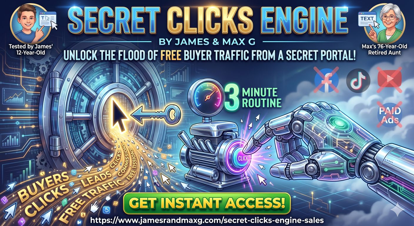 Secret Clicks Engine Traffic Tool for Online Marketing image