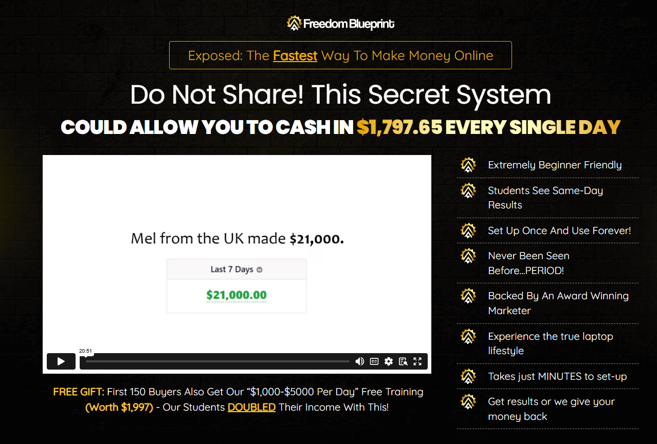 Freedom Blueprint Personal Growth and Income Roadmap