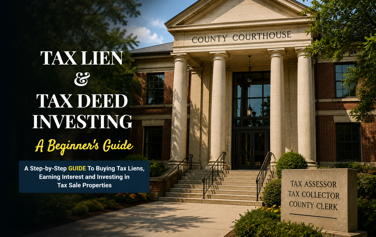 TAX LIEN AND TAX DEED INVESTING